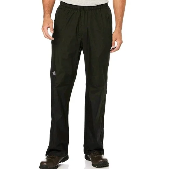 THE NORTH FACE Mens L Black Pants DRYVENT LIGHTWEIGHT WATERPROOF SHELL Nylon - Picture 13 of 15